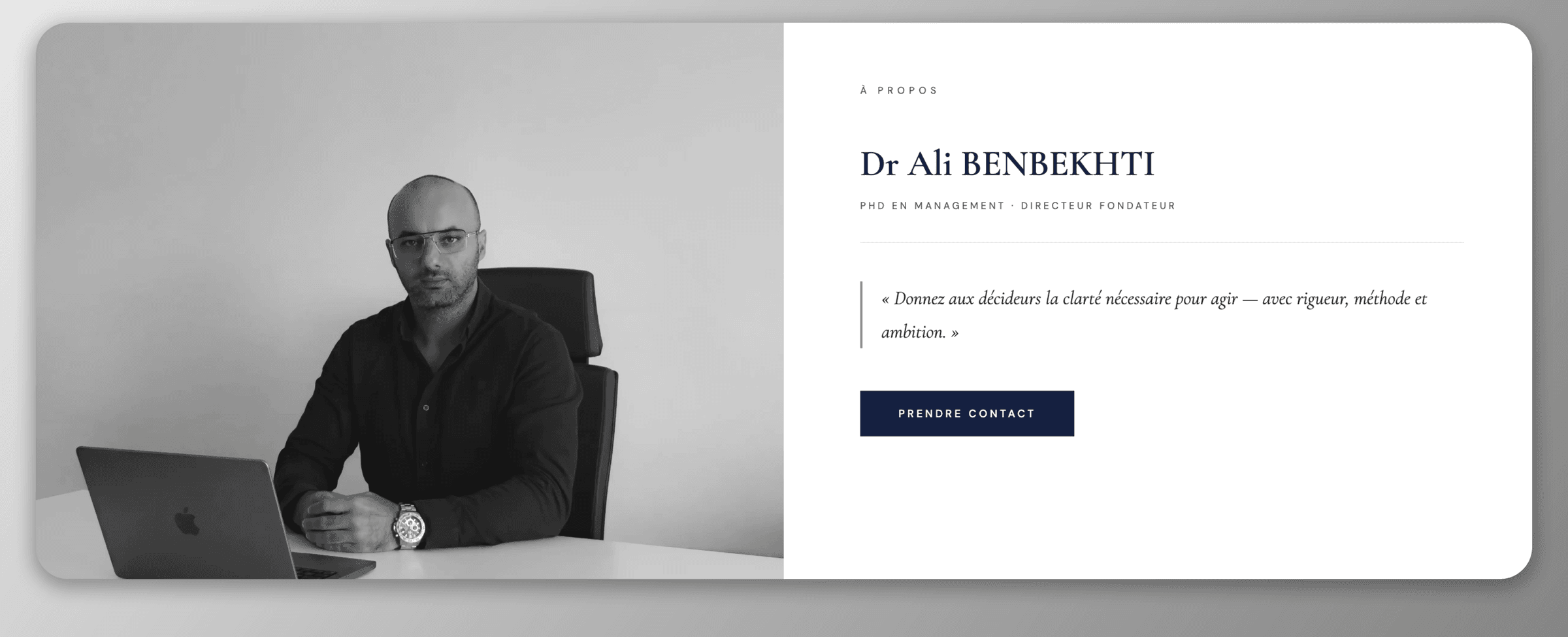Section fondateur
